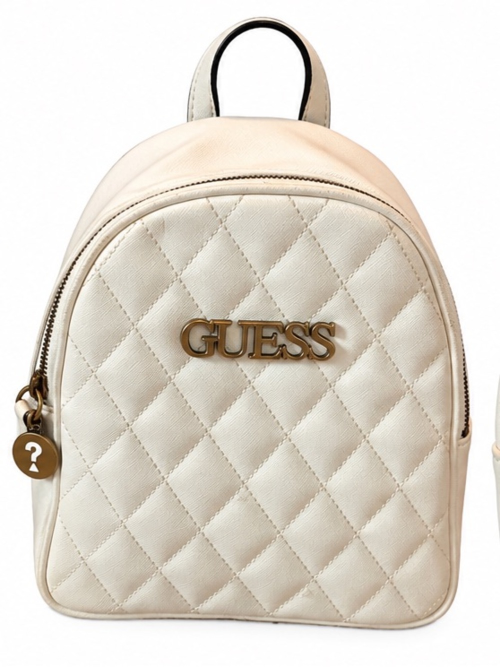 GUESS Monogram Flap Backpack + Quilted Mini Backpack Set - Picture 5 of 7